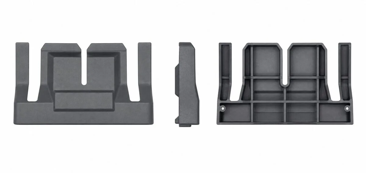 Plastic bracket base